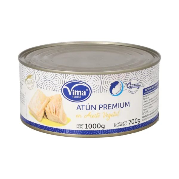 Atún en aceite de vegetal (1kg)