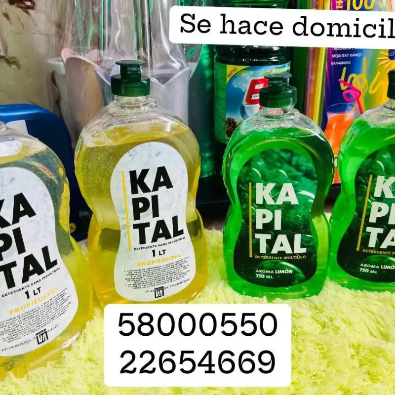 Detergente líquido 1 litro