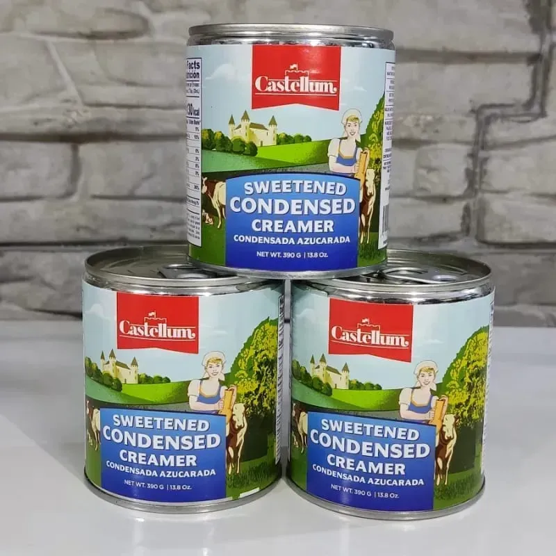 Leche Condensada 390g (Castellum)