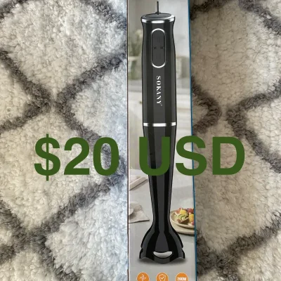 Batidora de mano $20 USD