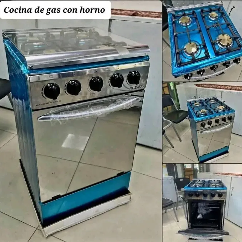 Estufa con Horno 4Q