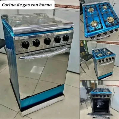 Estufa con Horno 4Q