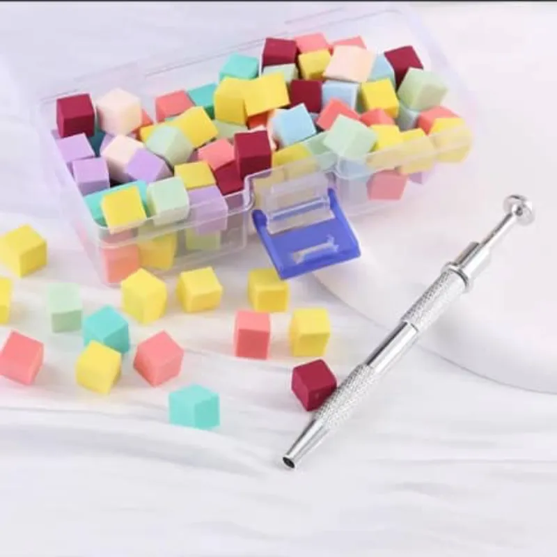 100 esponjas y 1 pincel