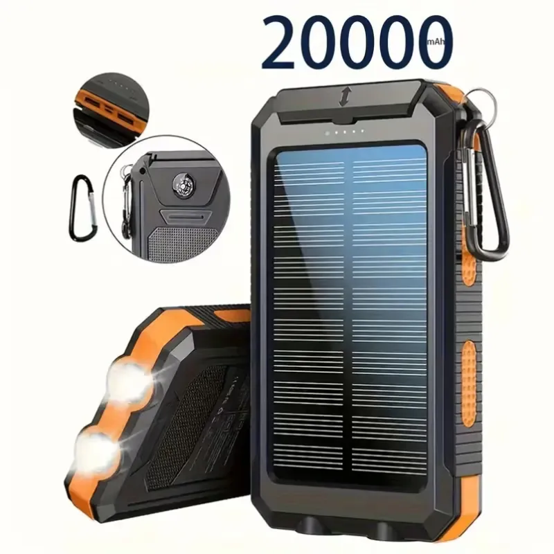 Cargador Solar Portátil para Teléfono
