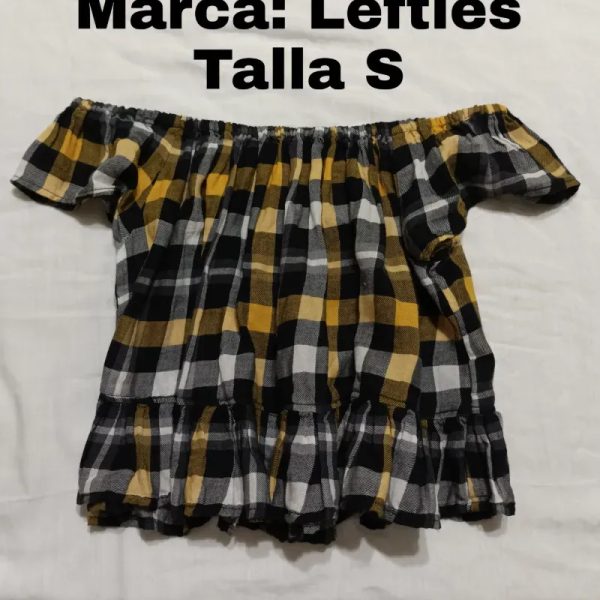 Blusa de cuadros