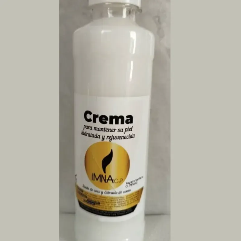 Crema hidratante para la piel con avena 250 gr