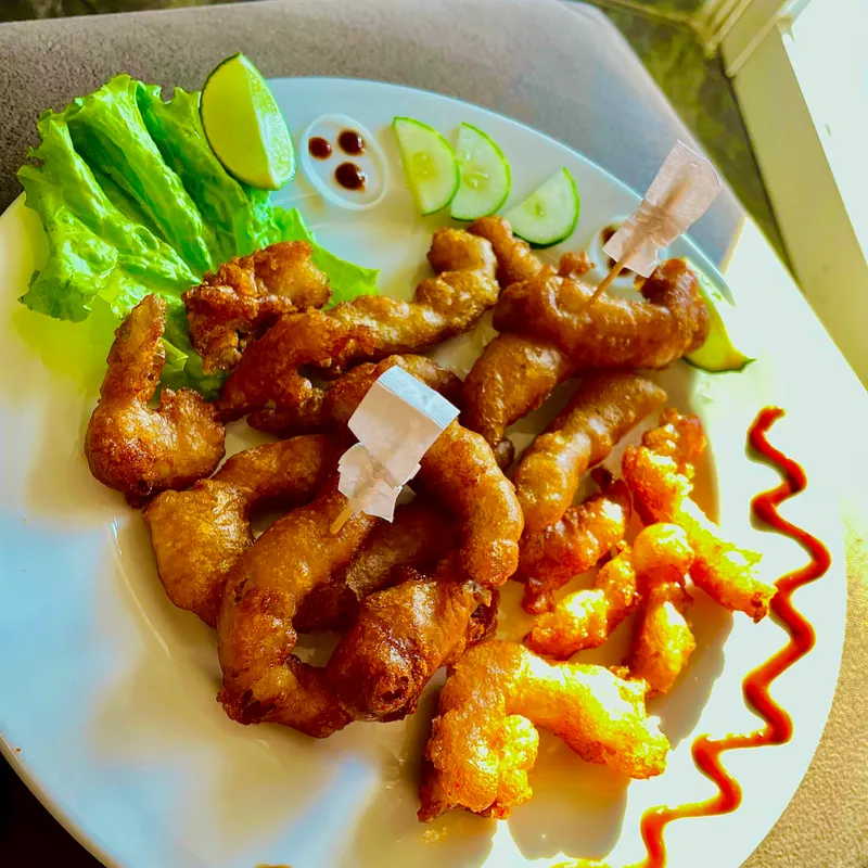 Calenticos de pescado
