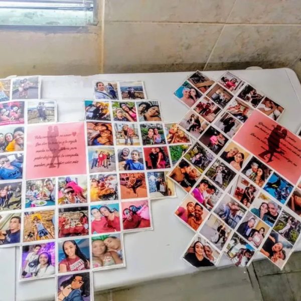 Corazones de fotos