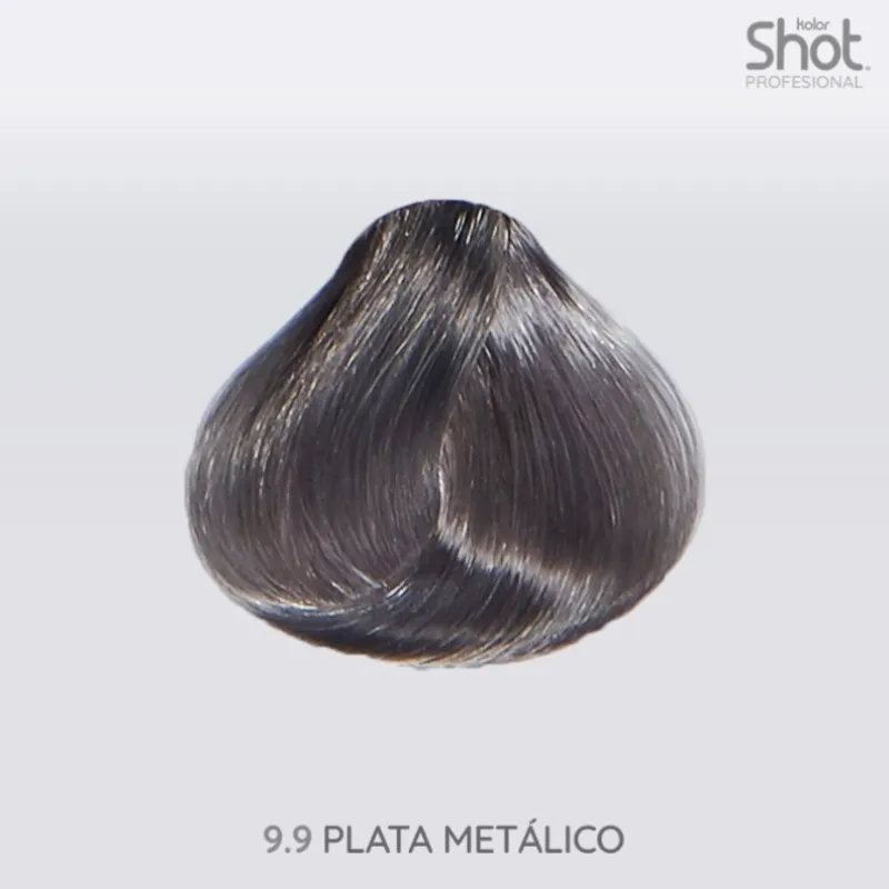 Tinte Shot 9.9 plata metálico