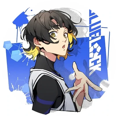 ✨ ¡pin de Meguru Bachira(Blue lock)! ✨