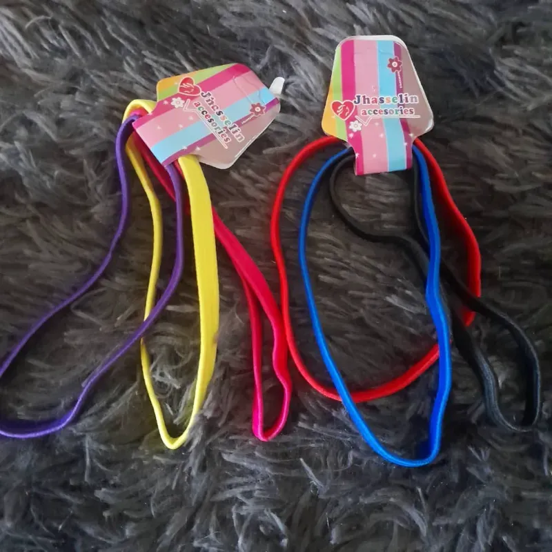 Jgo de 3 cintillos elásticos