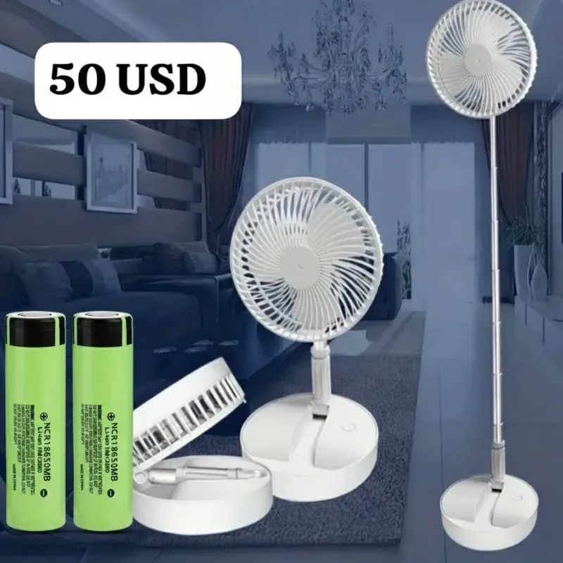 Ventilador recargable