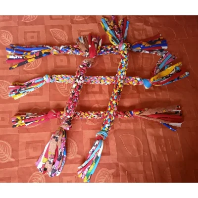 Juguetes trenzados para perros