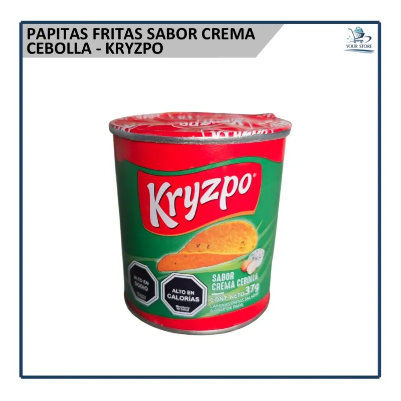 Papitas Fritas Crema Cebolla - Kryzpo (37g)
