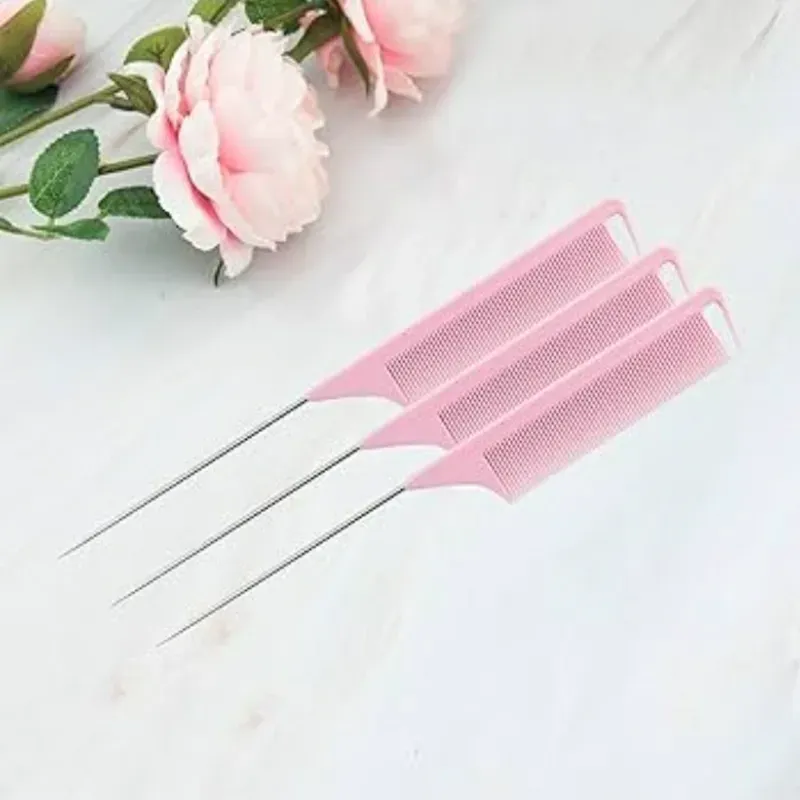 Peine Cola de Raton de Acero Inoxidable