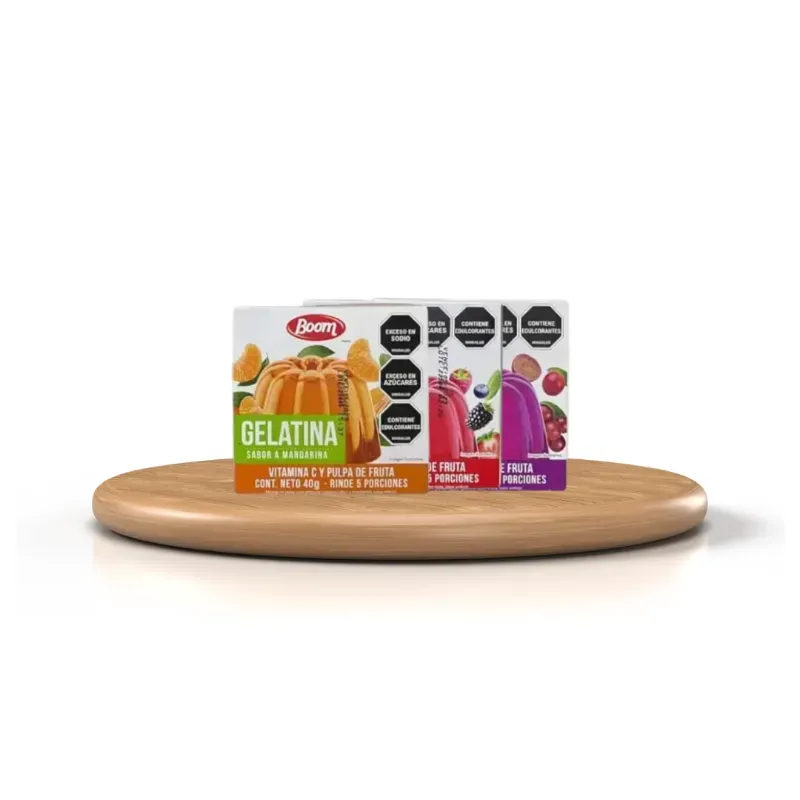 Gelatinas Saborizadas