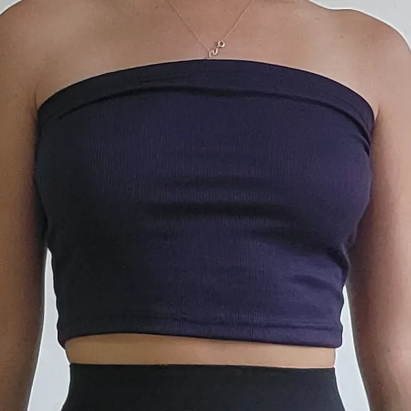 CROP TOP AZUL PRUSIA