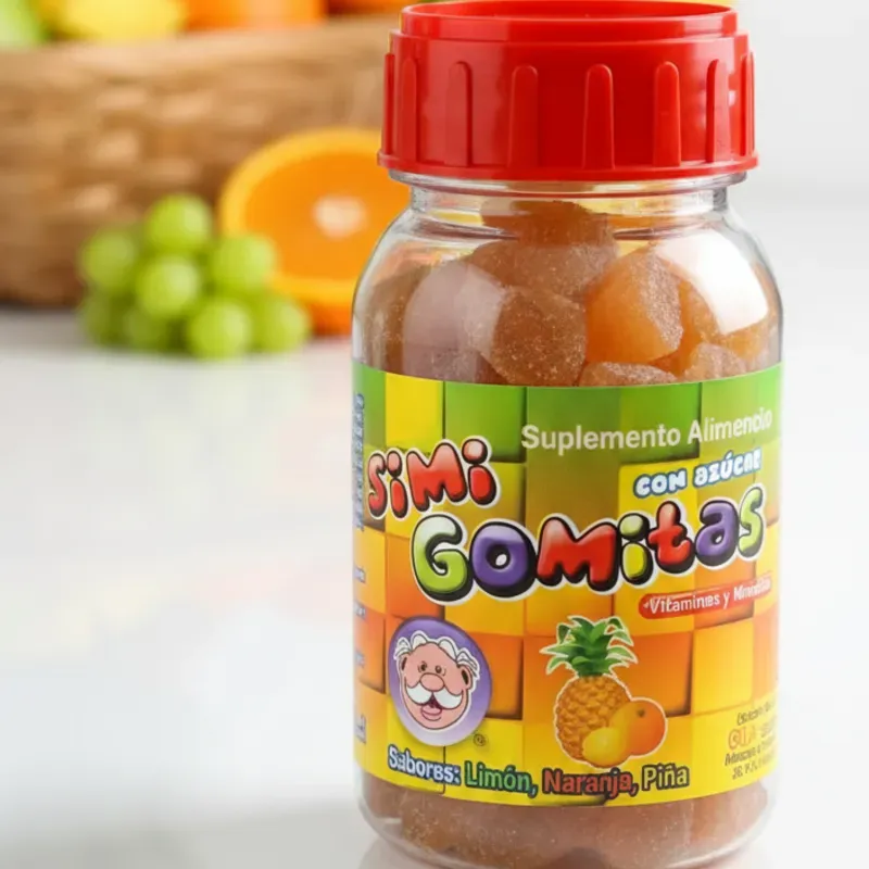 Vitaminas gomitas de sabores (60 gomitas) (VENCE 3-27)