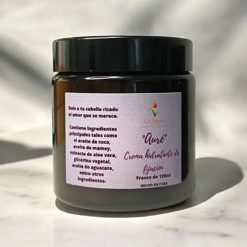 Crema en gel hidratante de fijación de rizos