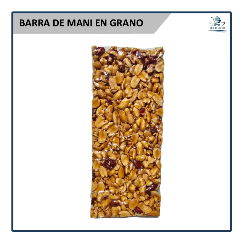 Barra de Maní en Grano