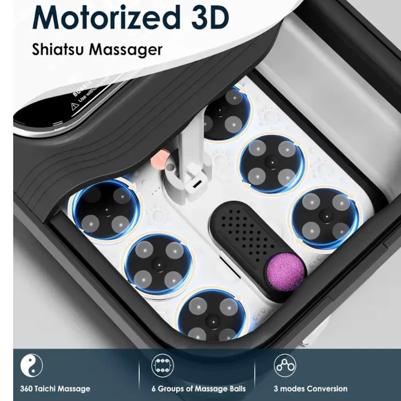 PALANGANA DE HIDROMASAJE GIRATORIO 3D (AUTOMÁTICO)