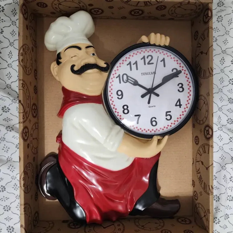 Reloj de pared Cocinero