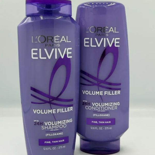 ✨ Shampoo y Acondicionador L'ORÉAL PARIS ELVIVE Volume Filler