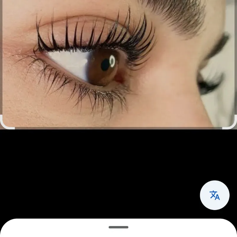 Laminado de pestañas