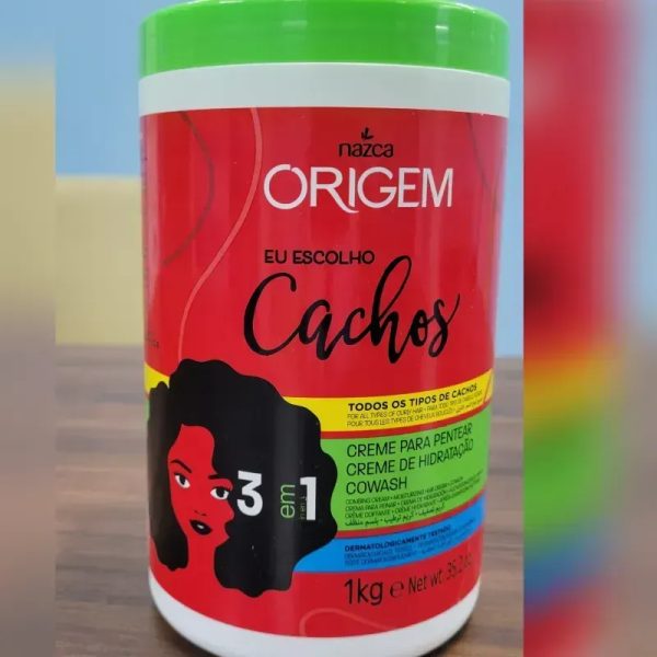 Crema Origem 3 en 1 para rizos