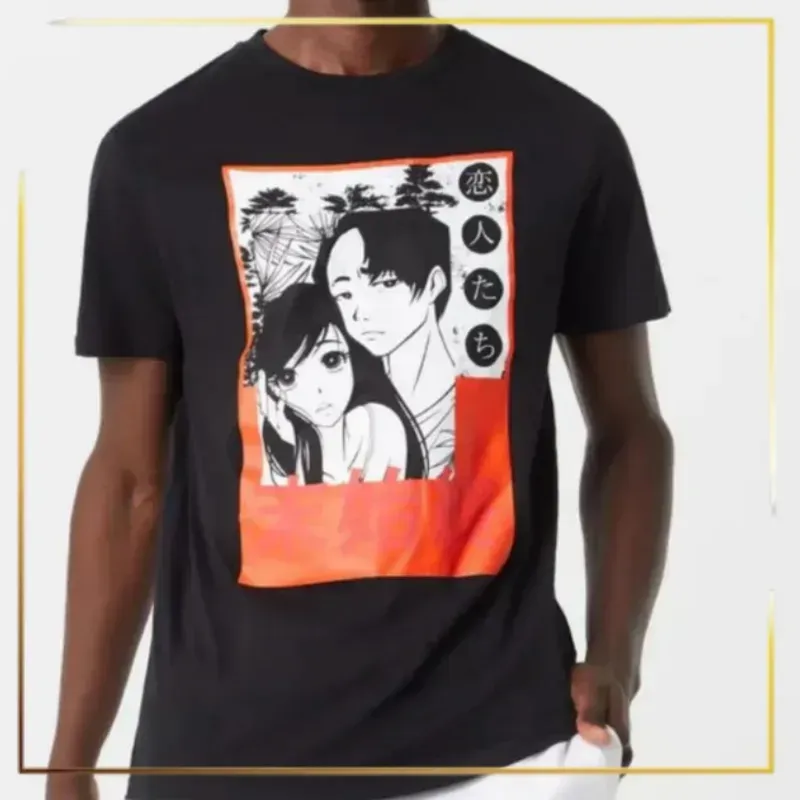 Pullover negro a color