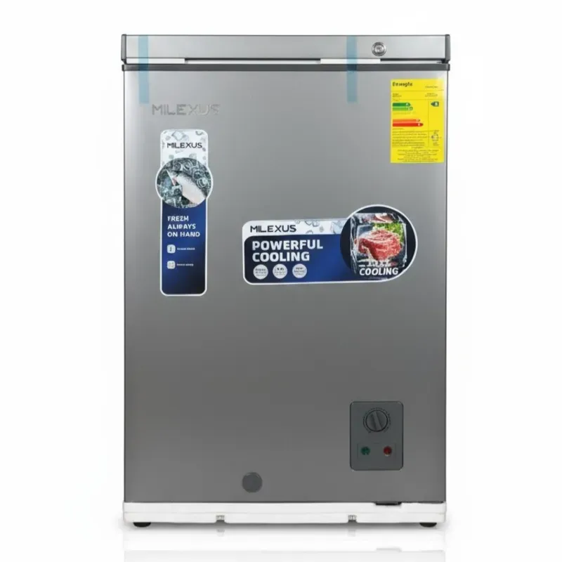 NEVERA 3.5 PIES MILEXUS GRIS (VPT)