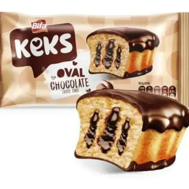 Panquesito cubierto y relleno de chocolate