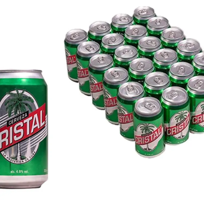 Caja Cerveza Cristal( 24 latas) 