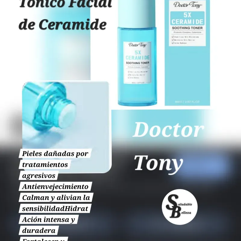 Tónico Facial Dr Tony de Ceramide