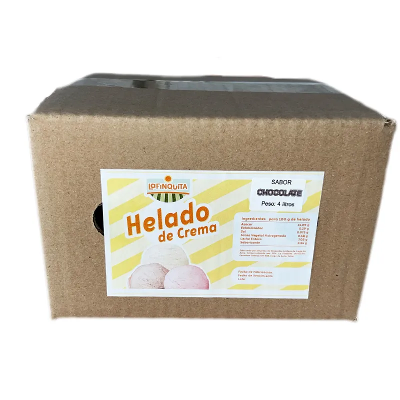 Helado de Crema (Caja 4L)