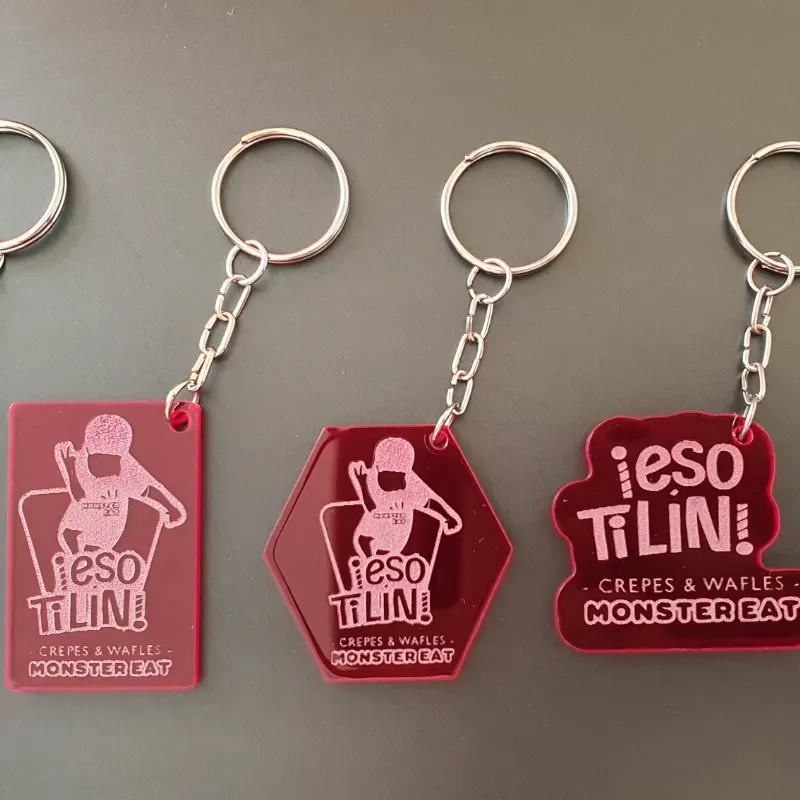 Llaveros personalizados promocionales