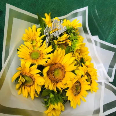 Ramo buchón De Girasoles 