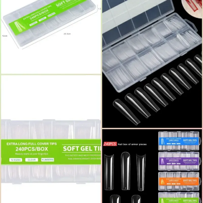 Cajas de uñas soft gel