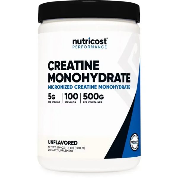 Creatina Nutricost® – 100 Servicios