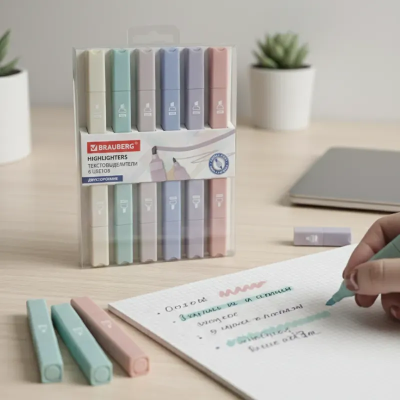 Resaltadores de doble punta