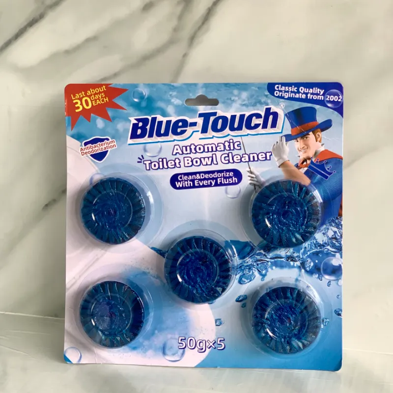 Pastillas limpiadoras de inodoro