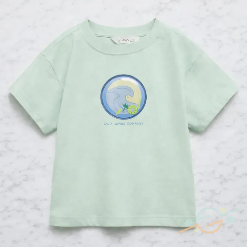 Pullover verde MANGO #0001