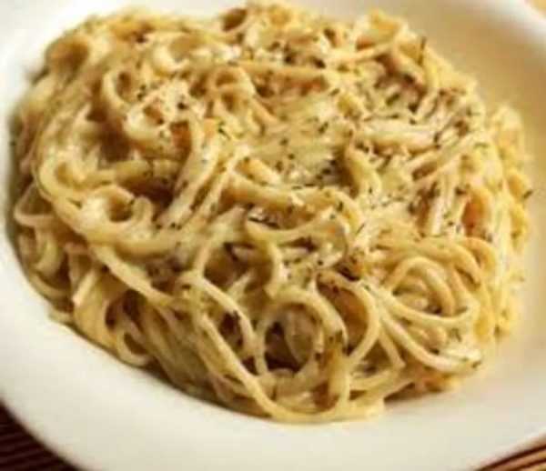 (QG) Espaguetis con Queso Gouda