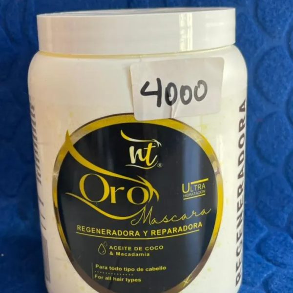 Mascarilla oro