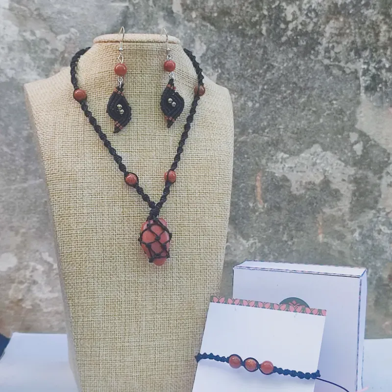 Conjunto engarzar el alma
