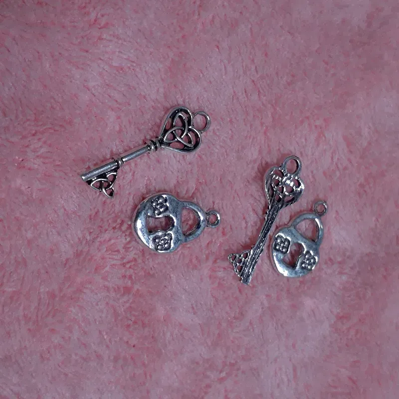 Dije Pareja llave candado