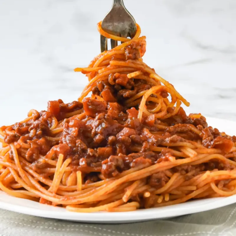 (Espaguetis)boloñesa