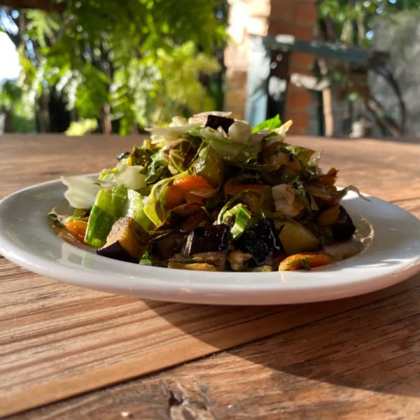 Vegetales salteados en Aceite de Oliva
