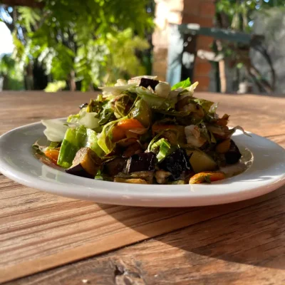 Vegetales salteados en Aceite de Oliva