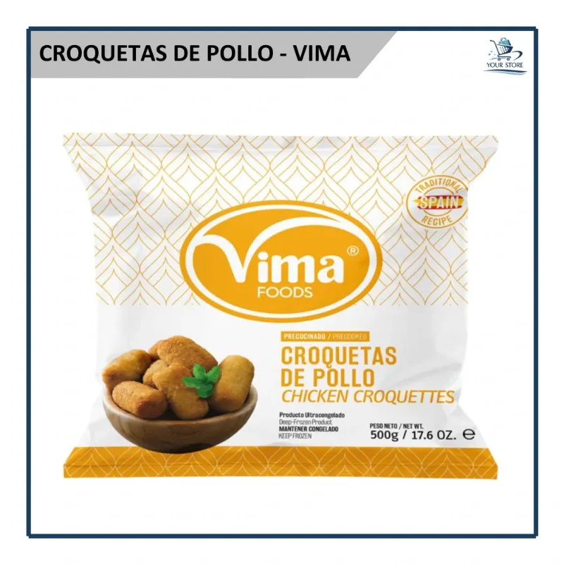 Croquetas de Pollo - Vima (500g)